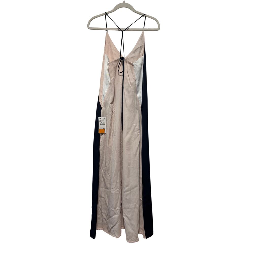Zara Satin Slip Dress with Tie Back XS - Picture 8 of 10